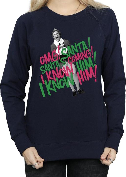 Produktbild Elf Santa's Coming Sweatshirt (L)
