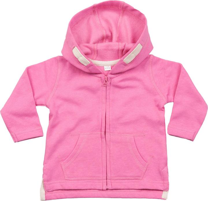 Babybugz Hoodie mit durchgehendem Reissverschluss Baby (92)