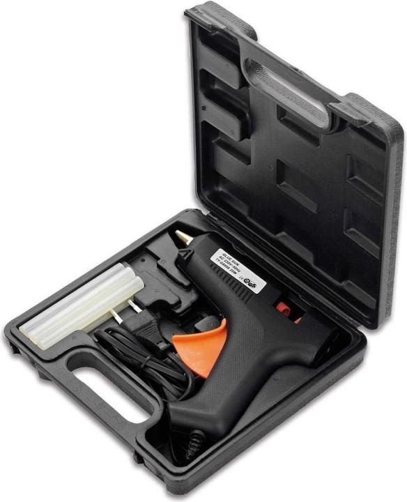 Actual product image Cimco Hot glue gun set 181400 Hot glue gun including sticks