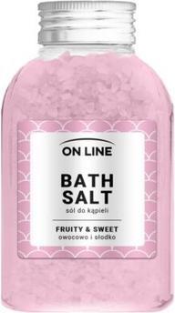On Line Fruchtiges & süsses rosa Badesalz 600g (Badesalz)