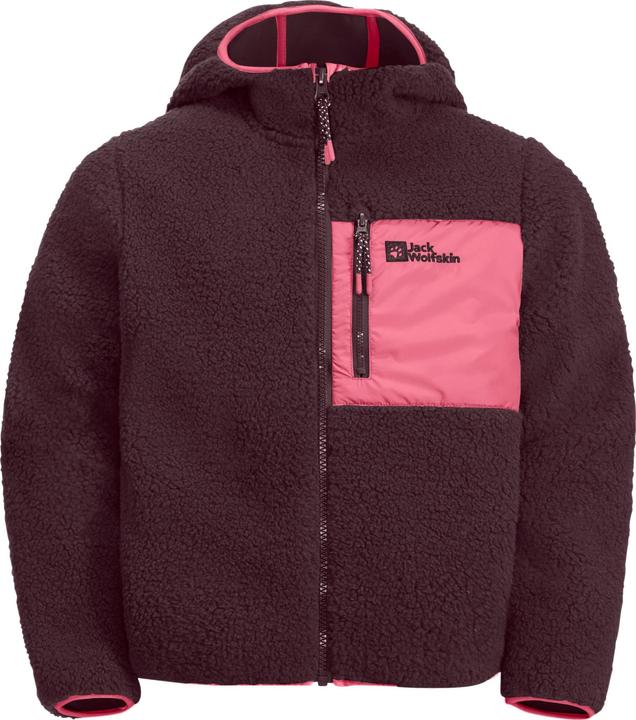 Actual product image Jack Wolfskin Kid's Ice Curl Hood Jacket (176)