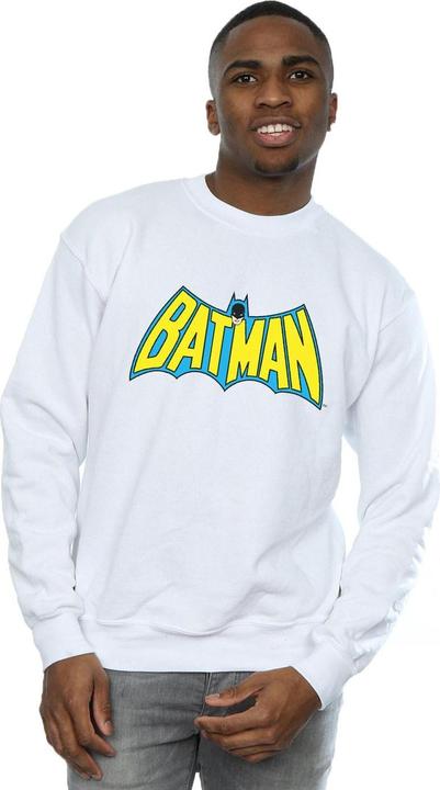 Actual product image Batman Mens Retro Logo Sweatshirt (S)