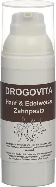 Drogovita Hanf und Edelweiss Zahnpasta (50 ml)