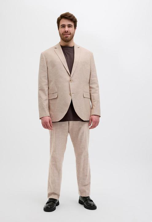 Image du produit Jack & Jones Plus Size Regular Fit Anzug Einreihiger Blazer und Hose (64)