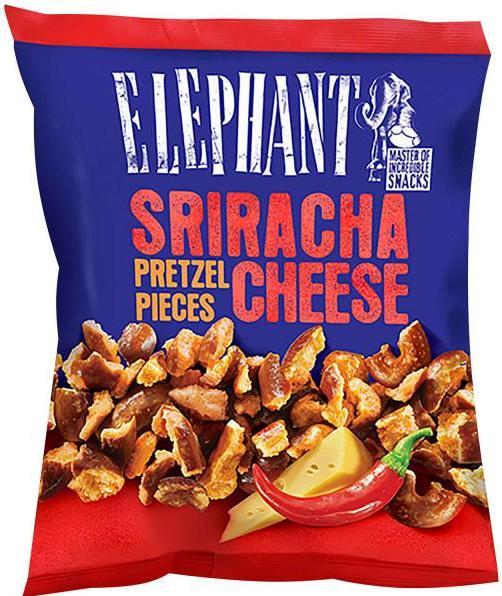 Produktbild 7Days Elephant Pretzel Pieces Sriracha Cheese (125 g)