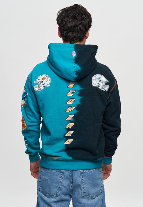 Produktbild Recovered Re:covered Fleece Hoody - INK DYE Miami Dolphins - 3XL (3XL)