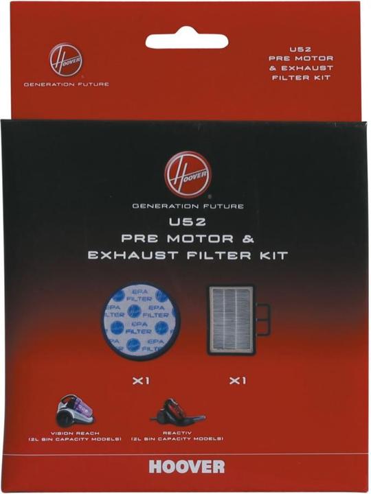 Produktbild Candy Hoover U52 Kit Motorfilter + Hepafilter