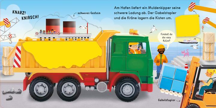 Produktbild Mein erstes Fahrzeuge-Klappenbuch: Lastwagen (Deutsch)