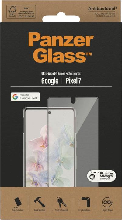 Produktbild PanzerGlass Displayschutz (1 Stück, Google Pixel 7)