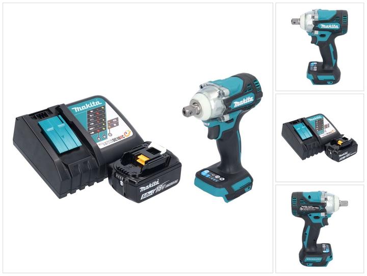 Image du produit Makita DTW 301 RT1 Clé à choc sans fil 18 V 330 Nm 1/2" Brushless + 1x batterie 5,0 Ah + chargeur (Fonctionnement sur batterie)
