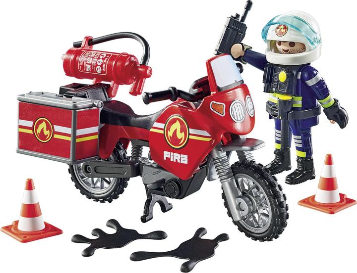 Actual product image Playmobil Fire engine at the scene of an accident (71466, Playmobil Action Heroes)