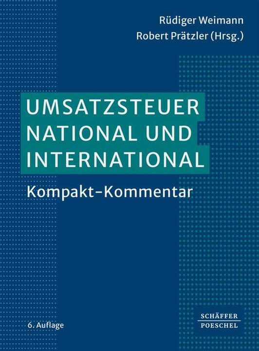 Immagine prodotto Umsatzsteuer national und international (Tedesco, Robert Prätzler, Rüdiger Weimann, 2024)