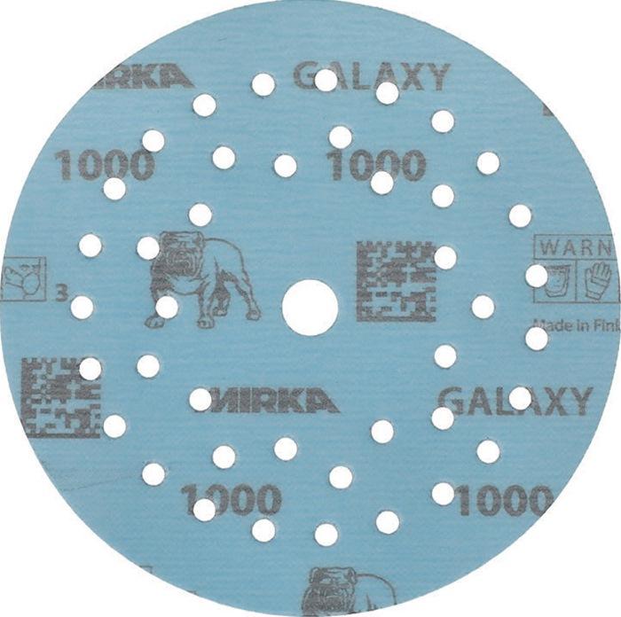 Image du produit Mirka Disque abrasif adhérent GALAXY Grip Multifit ( 4000845336 ) 125 mm Grain 1000 céramique/corindon (1000)