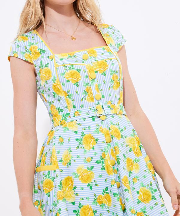 Produktbild Joe Browns Belted Floral Knee Dress (40)