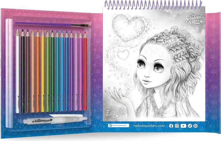Actual product image Nebulous Stars Mist Stars Watercolour Book Set