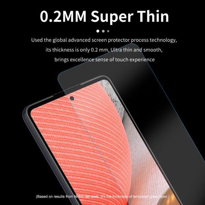 Actual product image Nillkin H+ PRO protective glass (1 Piece, Samsung Galaxy A72 5G)