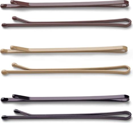 Immagine prodotto Trisa Fermagli per capelli lisci laccati 65mm neri 250 pz. (250 pz.)