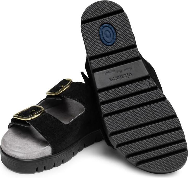 Produktbild Vitaform Pantolette Veloursleder Soft (43)