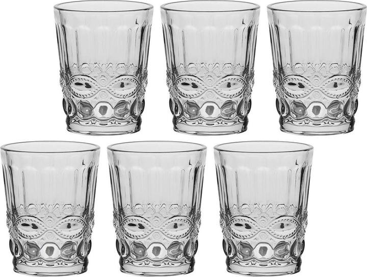Image du produit La Porcellana Bianca Lot de 6 verres Barberino à pied épais - Transparent 270 ml (0.27 l, 6 x)