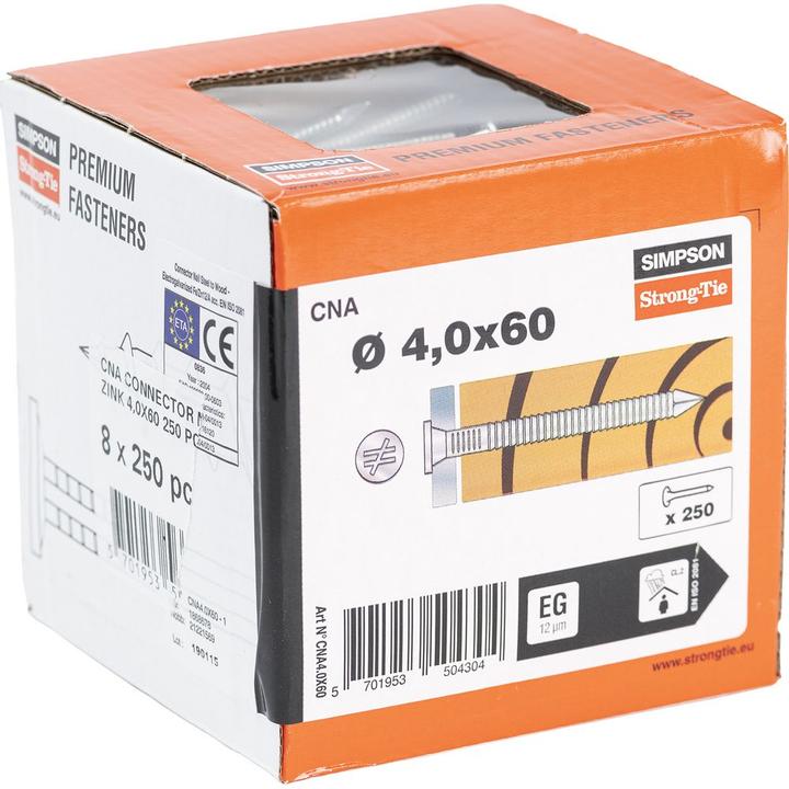 Actual product image Simpson Sst Comb nails (250 pcs.)