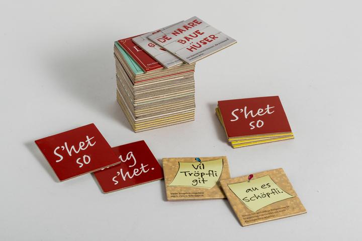 Actual product image S'het so lang s'het The Swiss wisdom game (German)