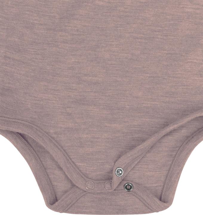 Produktbild Normani 2er Pack Doppelpack Baby-Body Merino Wickelbody Bodysuit Langarm - 9343 (62)