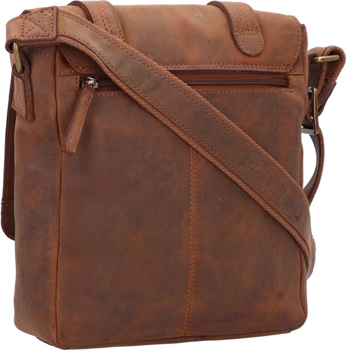 Image du produit Greenland Nature Montenegro sac à bandoulière RFID cuir 23 cm