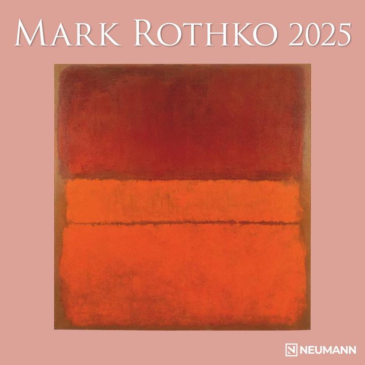 Produktbild Neumann N NEUMANNVERLAGE - Mark Rothko 2025 Broschürenkalender, 30x30cm, Wandkalender mit Abbildungen von (30 x 30 cm, Harter Einband, Deutsch)
