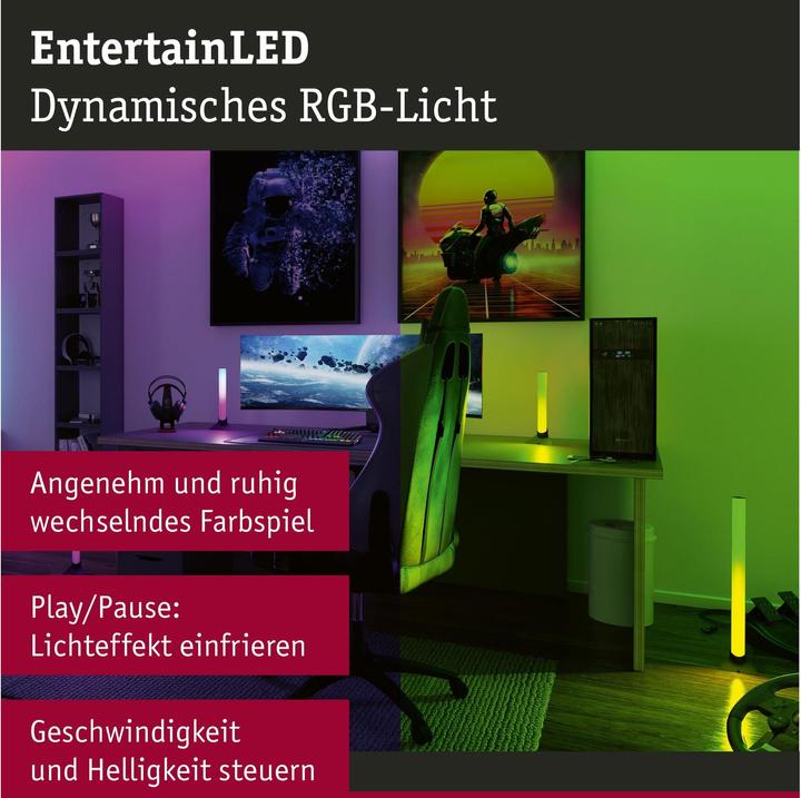 Immagine prodotto Paulmann Bastoncini luminosi dinamici (RGB, 30.50 cm, Interno)