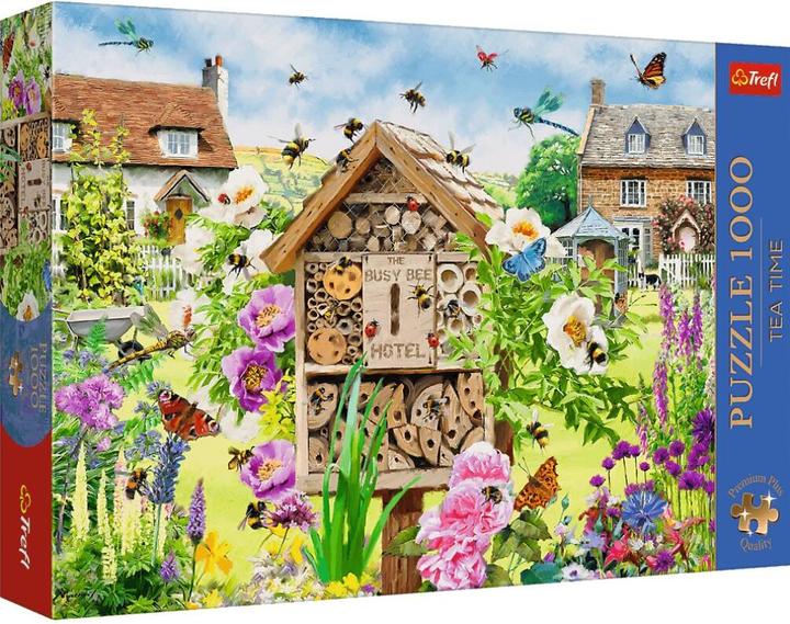 Actual product image Trefl Puzzle Premium Plus 1000 - House for bees (1000 pieces)