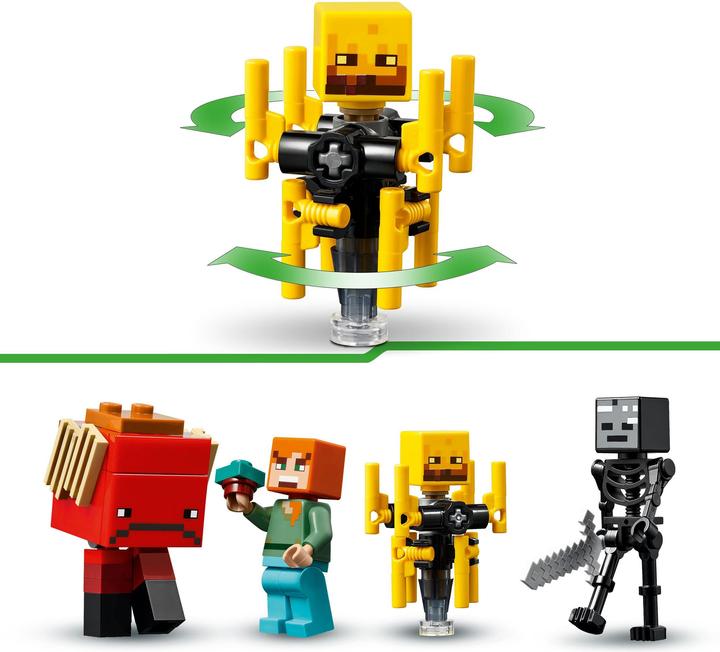 Immagine prodotto LEGO Das Lava-Duell im Nether (21266, LEGO Minecraft)