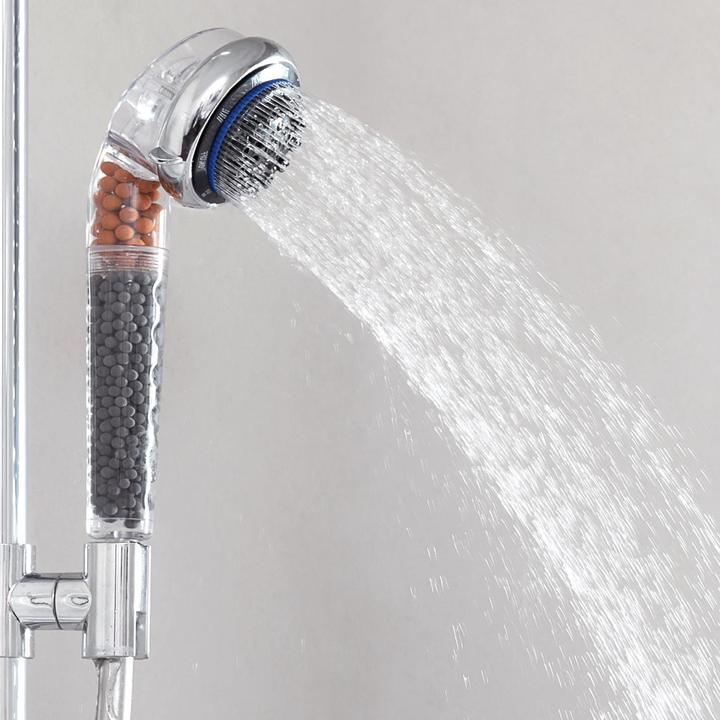 Image du produit JTI Pommeau de douche avec des minéraux naturels (8 Types de jets)