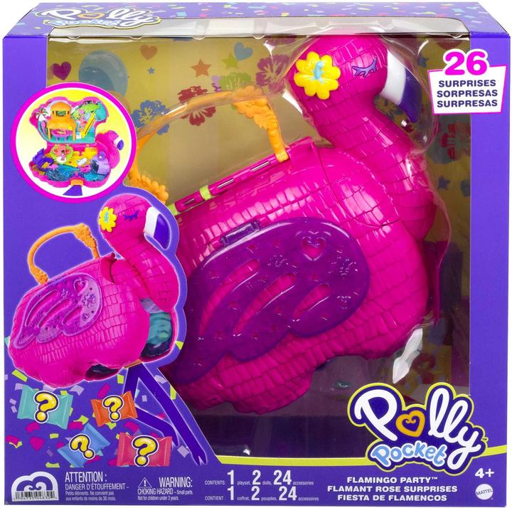 Productafbeelding Polly Pocket Flamingo Party Speelset