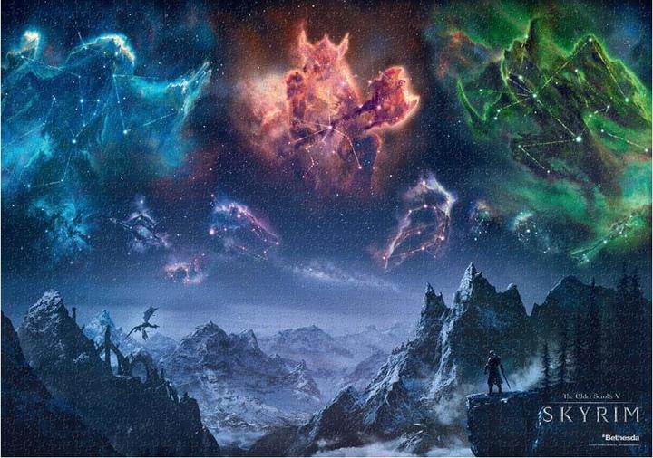 Image du produit Good Loot Puzzle de masse The Elder Scrolls V Skyrim (1000 pièces)