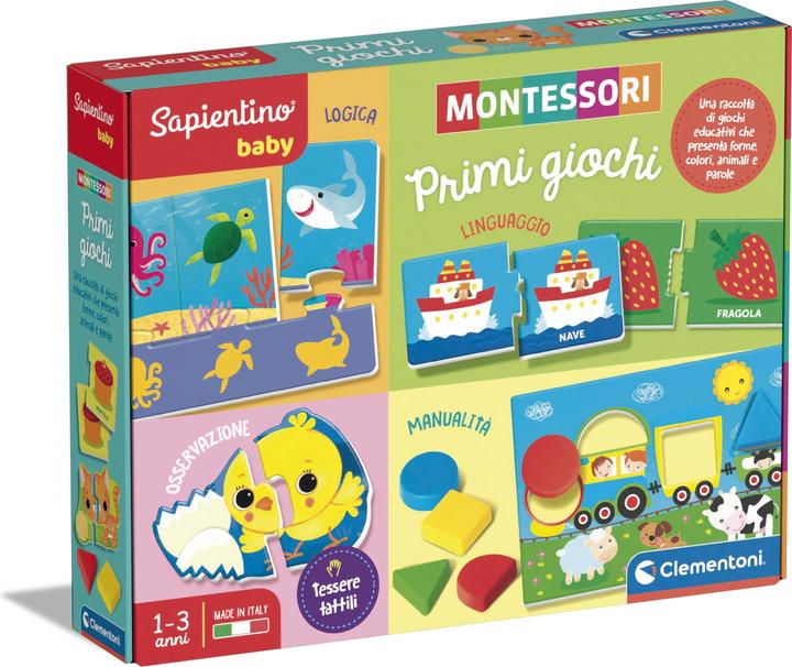 Immagine prodotto Clementoni Montessori Baby - Primi Giochi