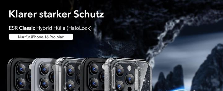 Produktbild ESR Classic Hybrid HaloLock Case (Apple iPhone 16 Pro Max)