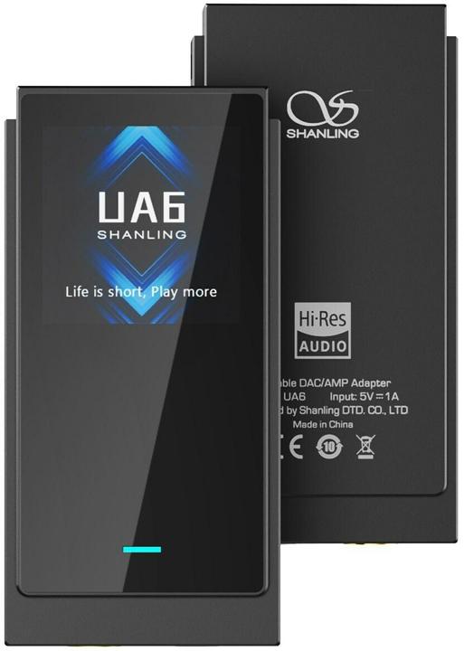 Immagine prodotto Shanling UA6 (USB-DAC, Display, interruttore di guadagno)