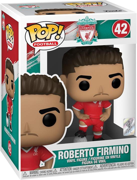 Image du produit Funko Pop! Football - Liverpool : Roberto Firmino (42)