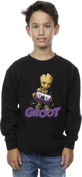 Actual product image Guardians of the Galaxy Boys Groot Casette Sweatshirt (104)