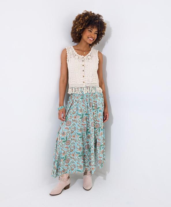 Immagine prodotto Joe Browns Neutral Tassel Crochet Waistcoat (L)