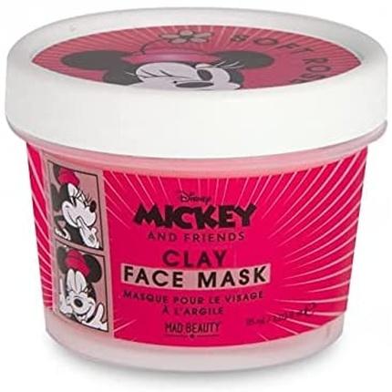 Actual product image Mad Beauty Minnie Mouse Soft Rose Scented Clay Face Mask 90ml (95 ml)