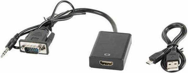 Immagine prodotto Lanberg VGA - HDMI (VGA, HDMI, 20 cm)