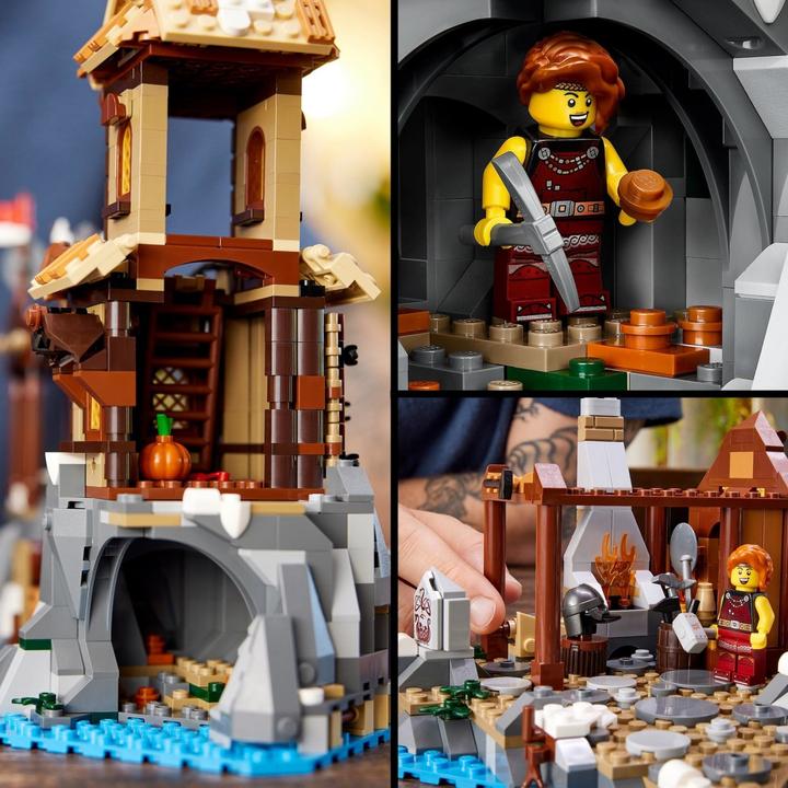 Immagine prodotto LEGO Idee Villaggio Vichingo (21343, LEGO Ideas, Set LEGO rari)