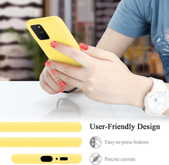 Immagine prodotto Cadorabo Copertura della cassa del silicone liquido TPU (Samsung Galaxy A91, Samsung Galaxy S10 Lite)