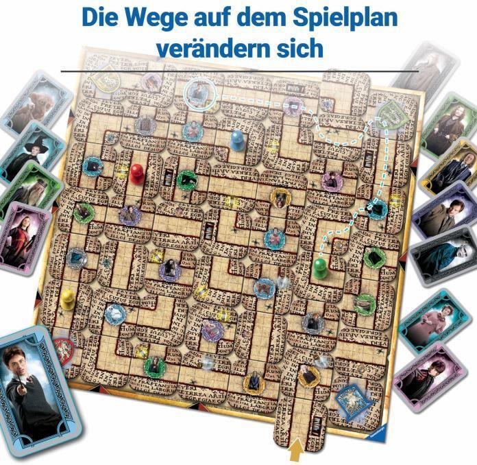 Actual product image Ravensburger Harry Potter Labyrinth (Italian, Dutch, French, German, English)