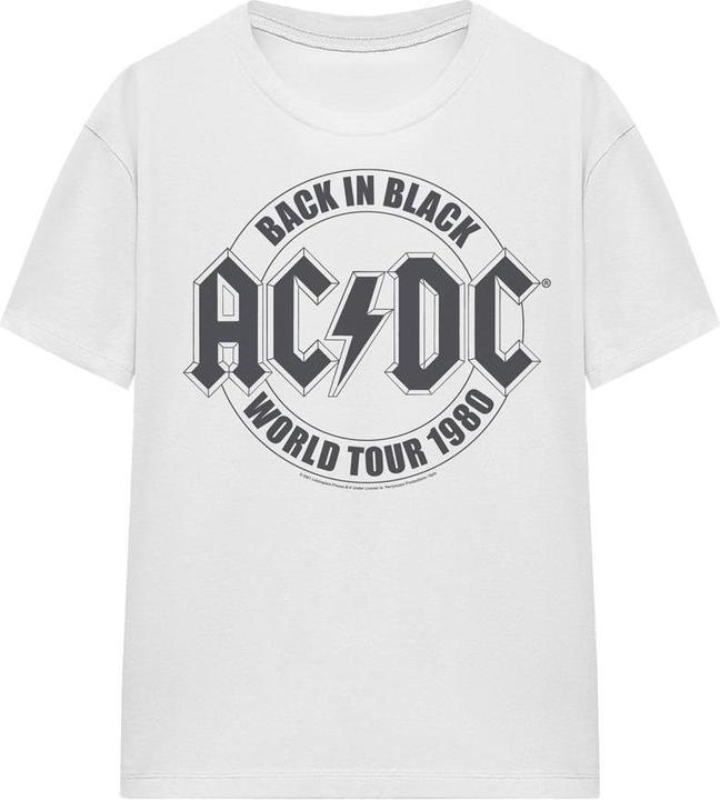 Actual product image AC/DC Unisex Adult Tour Emblem T-Shirt (XXL)