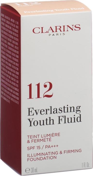 Actual product image Clarins Everlasting Youth Fluid - Amber 112 (112 Amber)
