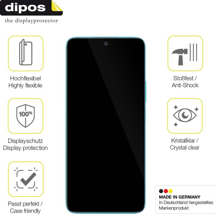 Produktbild Dipos 3D Full Cover Schutzfolie (1 Stück, Honor 90)