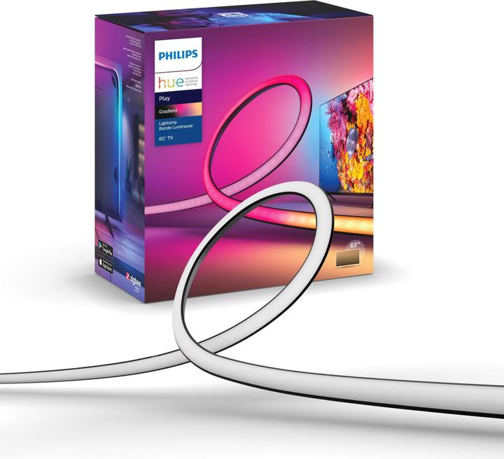 Image du produit Philips Hue Play Gradient Lightstrip 65" (en anglais) (RGBW, 254 cm, Intérieur)