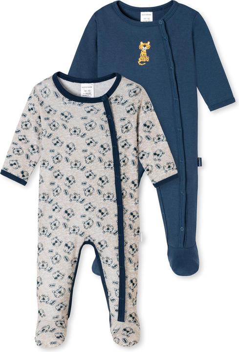 Schiesser 2erPack Baby Strampler (56)